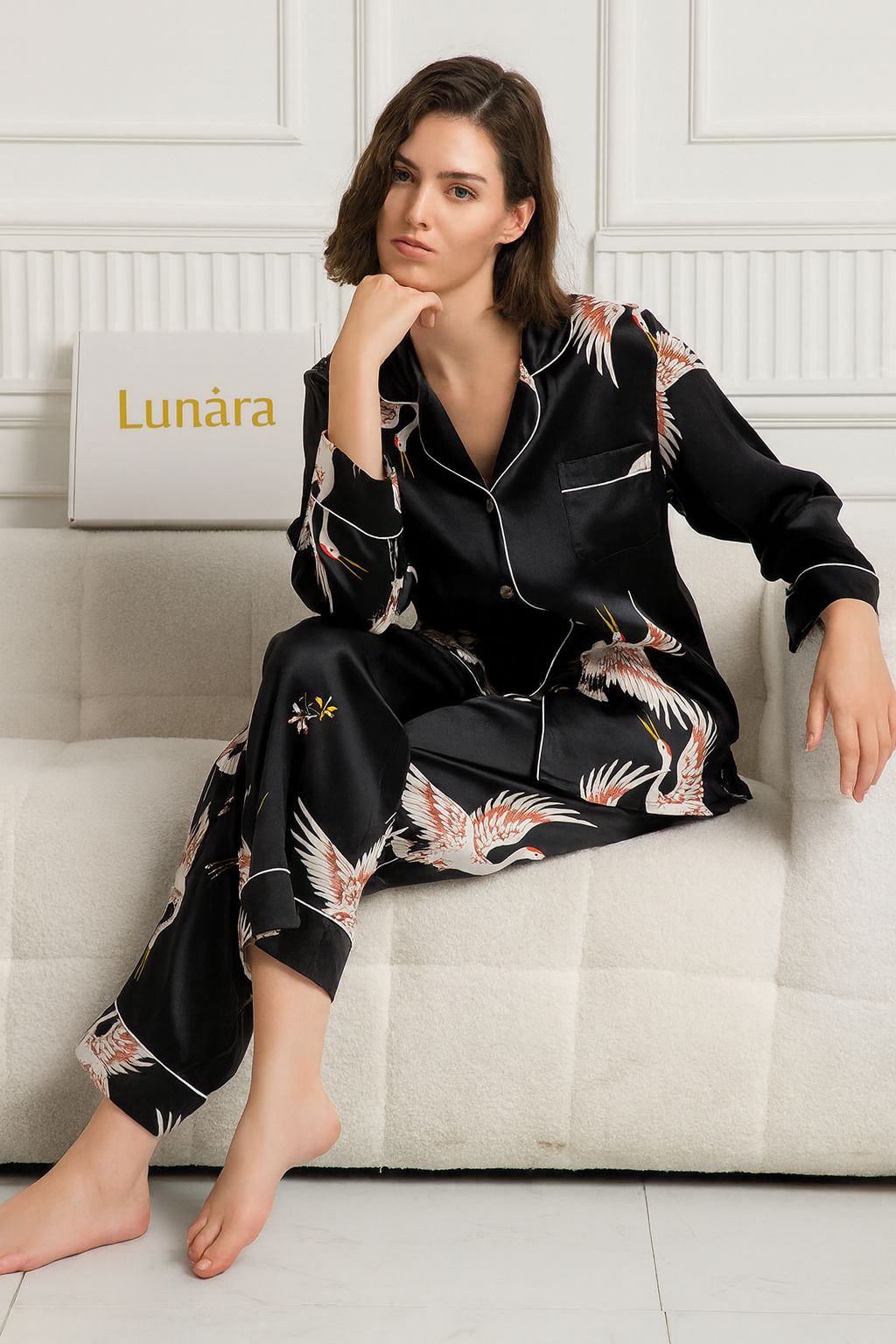 Birdsong Silk Lounge