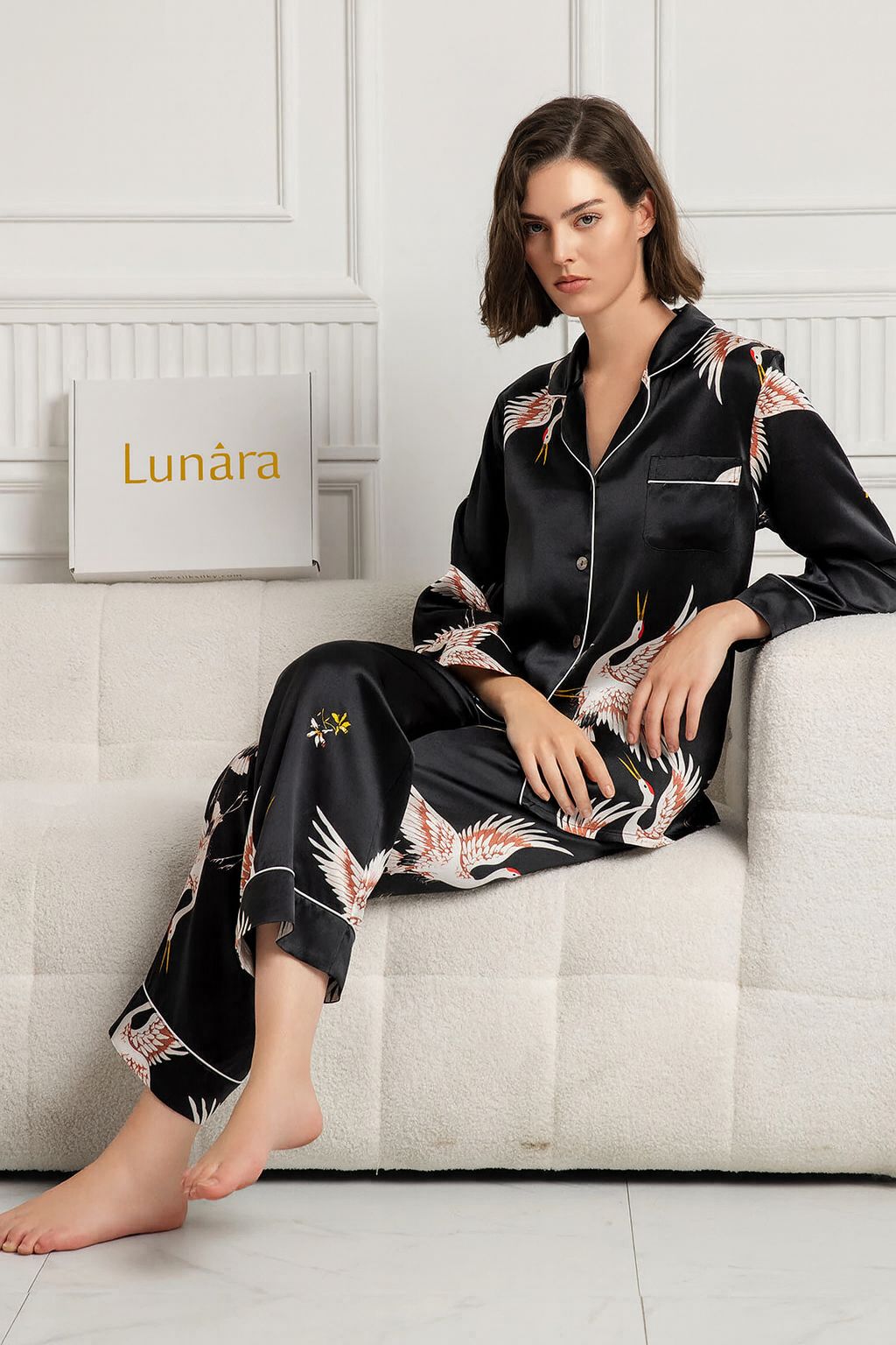 Birdsong Silk Lounge