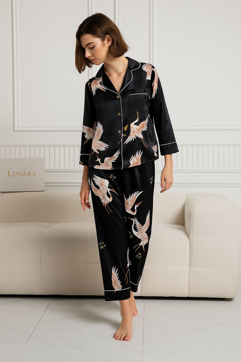 Birdsong Silk Lounge