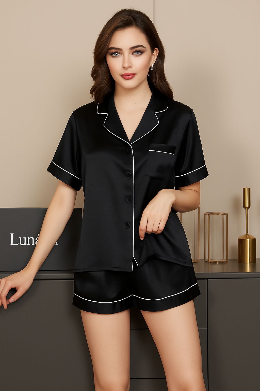 Moonlight Chic Short Pyjama