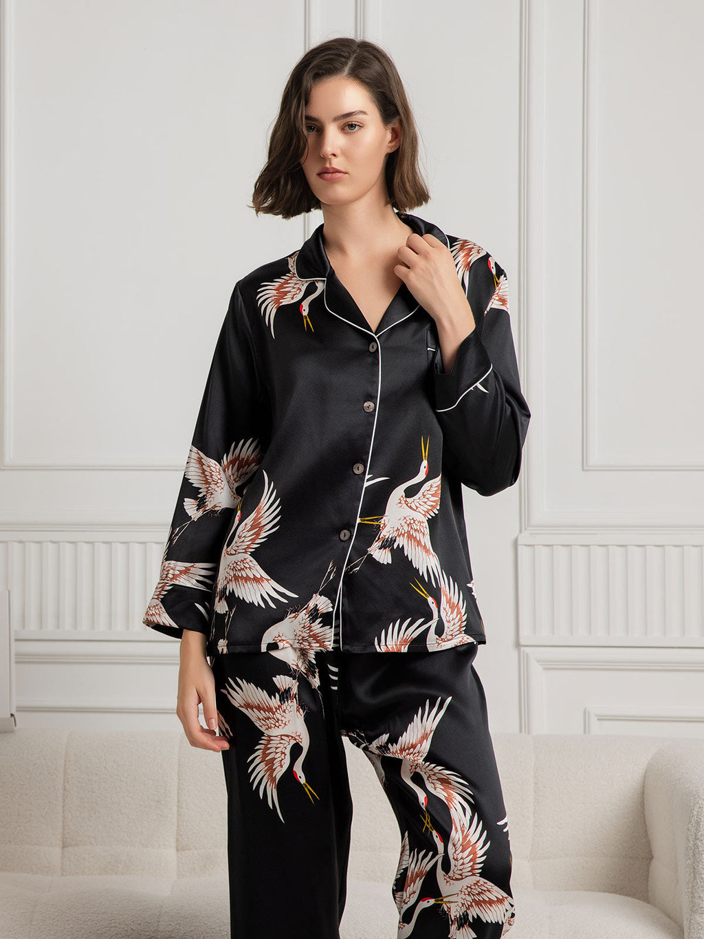Birdsong Silk Lounge