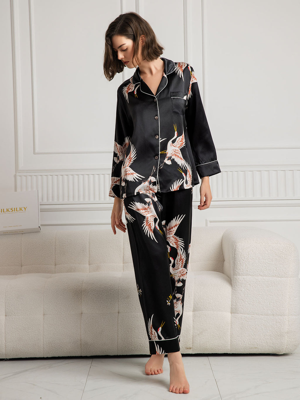 Birdsong Silk Lounge