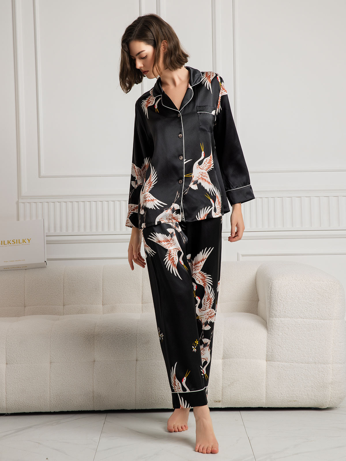 Birdsong Silk Lounge