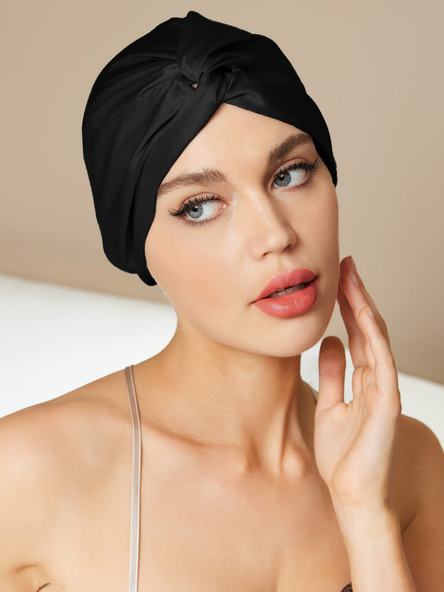 Noir Silk Knot