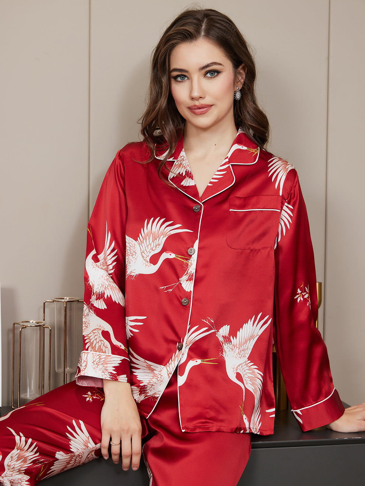 Birdsong Silk Lounge