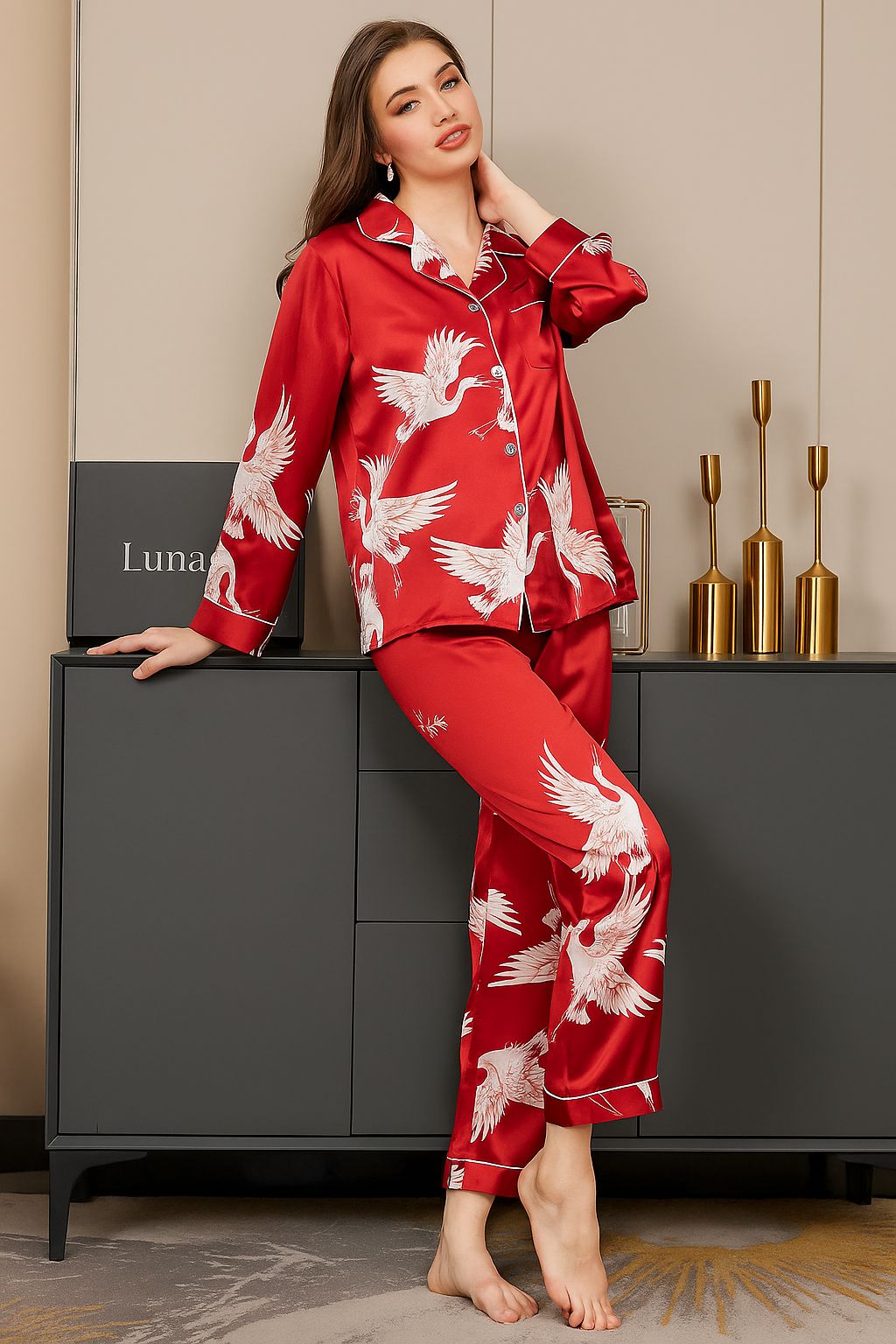 Birdsong Silk Lounge